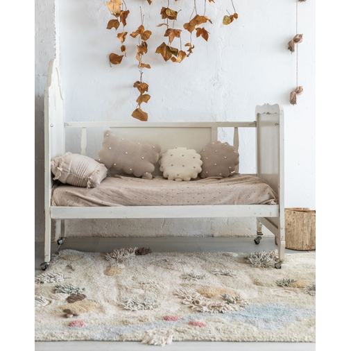 Lorena Canals Path Of Nature - Washable handcrafted play rug - image 3 | Labebe