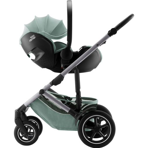 Britax Römer Smile 5Z Jade Green - Baby modular stroller with a car seat - image 36 | Labebe