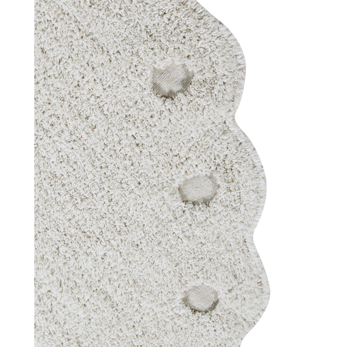 Lorena Canals Pine Cone Ivory - რეცხვადი ხელნაკეთი ხალიჩა - image 6 | Labebe