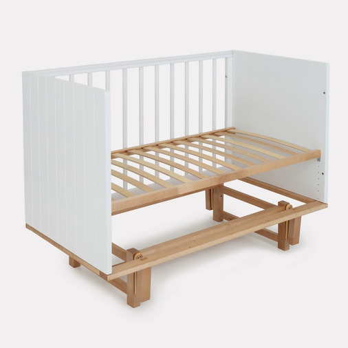 Rant Bamboo Cloud White - Детская кроватка с универсальным маятником - изображение 29 | Labebe