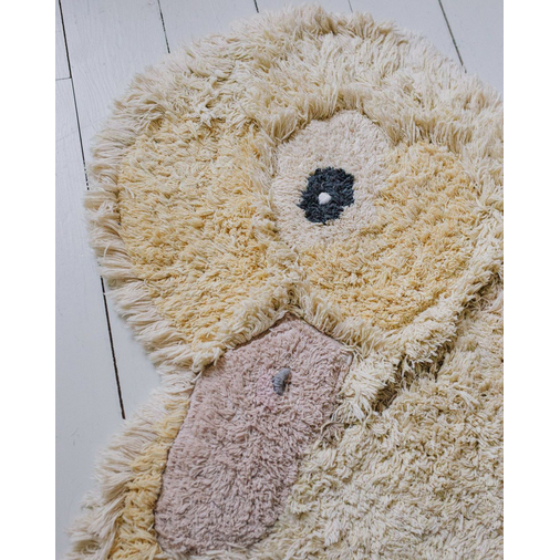 Lorena Canals Ducky Animal Rug - რეცხვადი ხელნაკეთი ხალიჩა - image 4 | Labebe