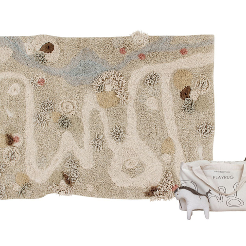 Lorena Canals Path Of Nature - Washable handcrafted play rug - image 6 | Labebe