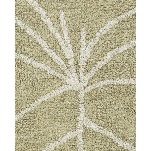 Lorena Canals Mini Monstera Olive - რეცხვადი ხელნაკეთი ხალიჩა - image 4 | Labebe