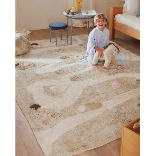 Lorena Canals Path Of Nature - Washable handcrafted play rug - image 9 | Labebe