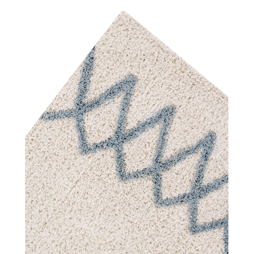 Lorena Canals Atlas Natural Vintage Blue - Washable handcrafted rug - image 6 | Labebe