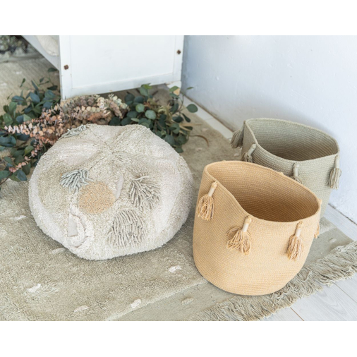 Lorena Canals Woody Honey - Handcrafted storage basket - image 2 | Labebe
