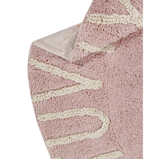 Lorena Canals Round Abc Nude Vintage-Natural/Vintage Nude-Natura - Washable handcrafted rug - image 4 | Labebe
