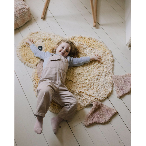 Lorena Canals Ducky Animal Rug - რეცხვადი ხელნაკეთი ხალიჩა - image 3 | Labebe