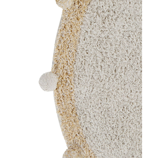 Lorena Canals Bubbly Natural Honey - რეცხვადი ხელნაკეთი ხალიჩა - image 5 | Labebe