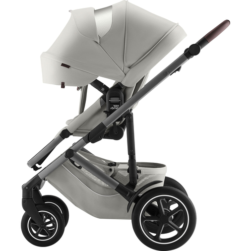 Britax Römer Smile 5Z Lux Linen Grey - საბავშვო ტრანსფორმერი ეტლი რევერსული სავარძლით - image 36 | Labebe