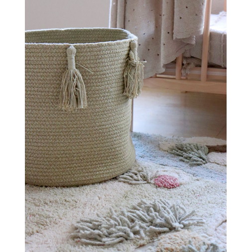 Lorena Canals Woody Olive - Handcrafted storage basket - image 3 | Labebe