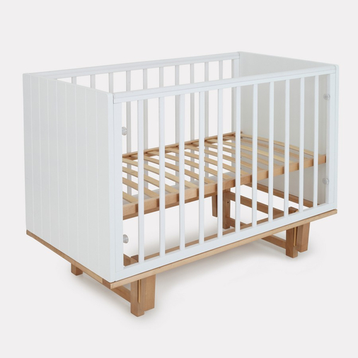 Rant Bamboo Cloud White - Детская кроватка с универсальным маятником - изображение 27 | Labebe