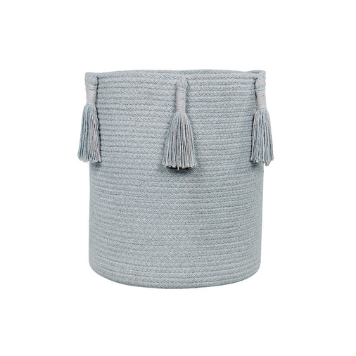Lorena Canals Woody Pearl Blue - Корзина для хранения ручной работы - изображение 1 | Labebe