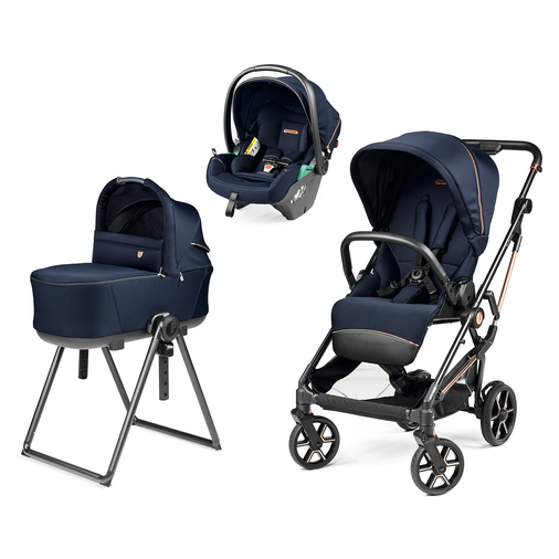 Peg Perego Vivace Special Edition Blue Shine - Детская модульная коляска-трансформер с автолюлькой - изображение 32 | Labebe