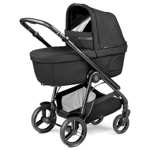Peg Perego Veloce True Black - Baby modular system stroller with a car seat - image 2 | Labebe