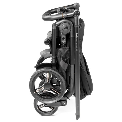 Peg Perego Veloce True Black - Baby modular system stroller with a car seat - image 13 | Labebe