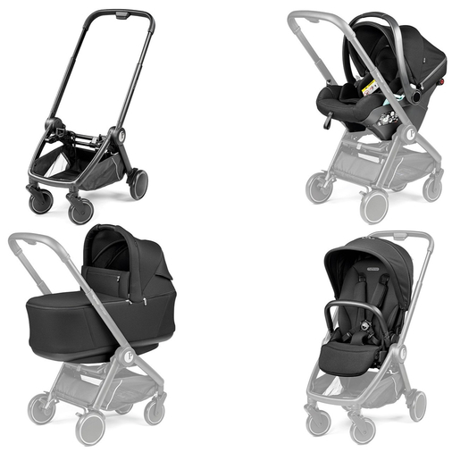 Peg Perego City Loop True Black - Детская модульная коляска-трансформер с автолюлькой - изображение 44 | Labebe