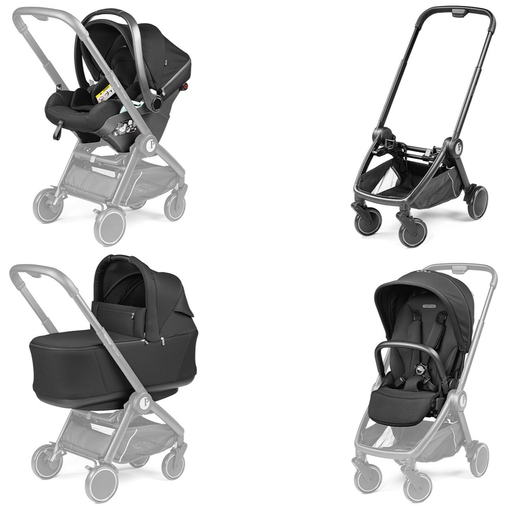 Peg Perego City Loop True Black - Детская модульная коляска-трансформер с автолюлькой - изображение 45 | Labebe