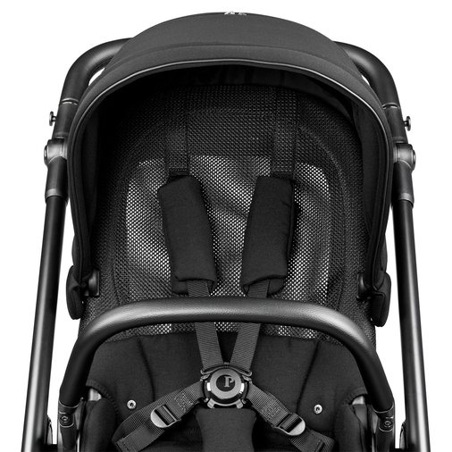Peg Perego Veloce True Black - Baby modular system stroller with a car seat - image 10 | Labebe