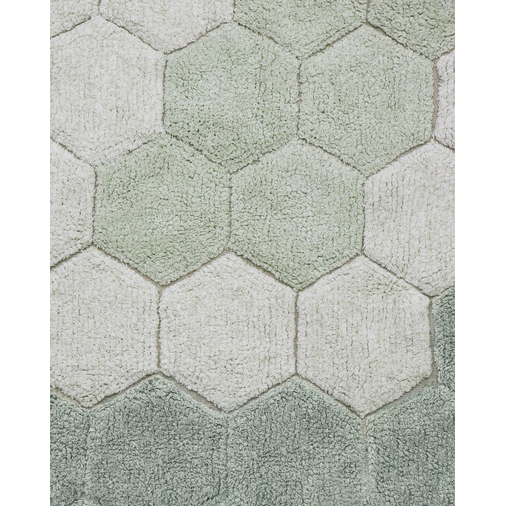 Lorena Canals Round Honeycomb Blue Sage - რეცხვადი ხელნაკეთი ხალიჩა - image 5 | Labebe