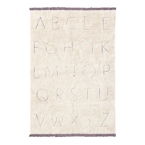 Lorena Canals Rugcycled Abc - Washable handcrafted rug - image 1 | Labebe