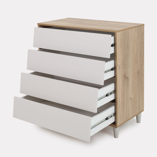 Rant Bergen Crystal Beige - Baby chest of drawers with a changing table - image 13 | Labebe