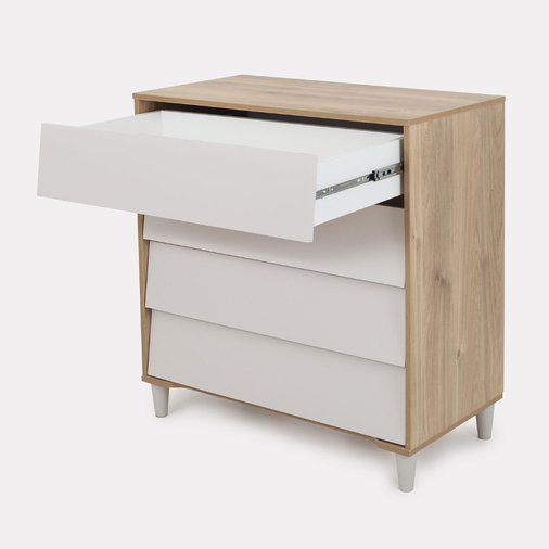 Rant Bergen Crystal Beige - Baby chest of drawers with a changing table - image 17 | Labebe