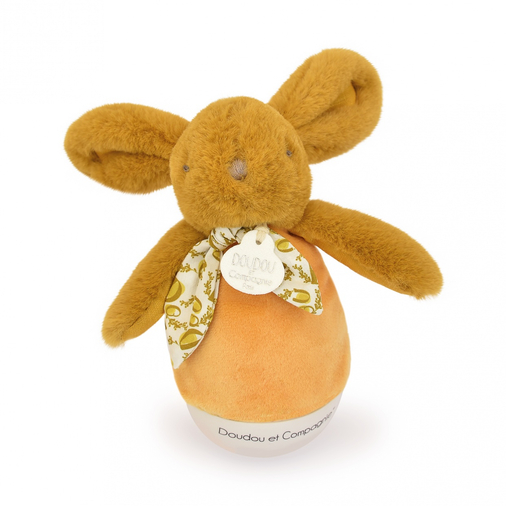 Lapin Doudou Musical Nightlight Culbuto Ochre - Musical toy with nightlight - image 2 | Labebe