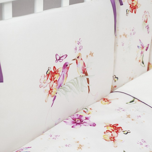 Perina Aquarelle Oval - Комплект детского постельного белья для круглой и овальной кроватки - изображение 6 | Labebe