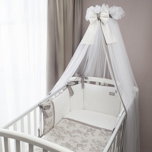 Perina Elfetto Milky - Canopy for a baby cot - image 2 | Labebe