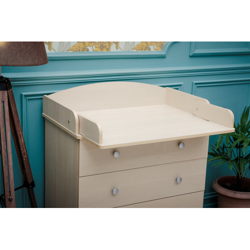 SKV Company Julia Light Birch - Drawer chest with a changing table - image 6 | Labebe