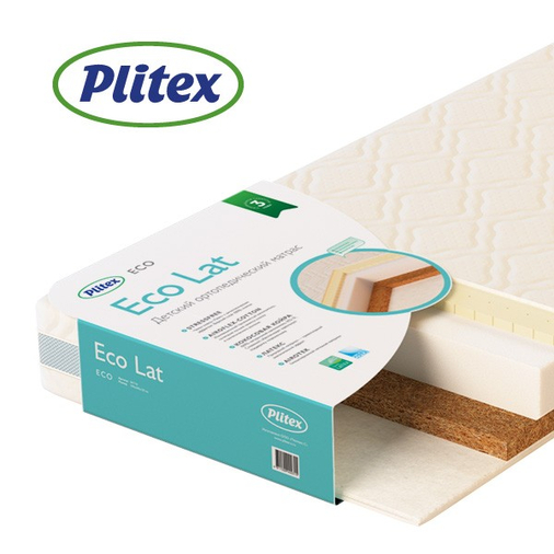 Plitex Eco Lat - Children's orthopedic mattress - image 1 | Labebe
