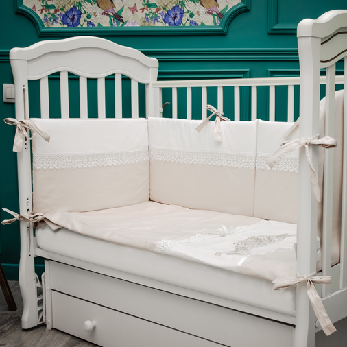 Gandylyan Charlotte Lux - Cot with universal swing mechanism - image 4 | Labebe