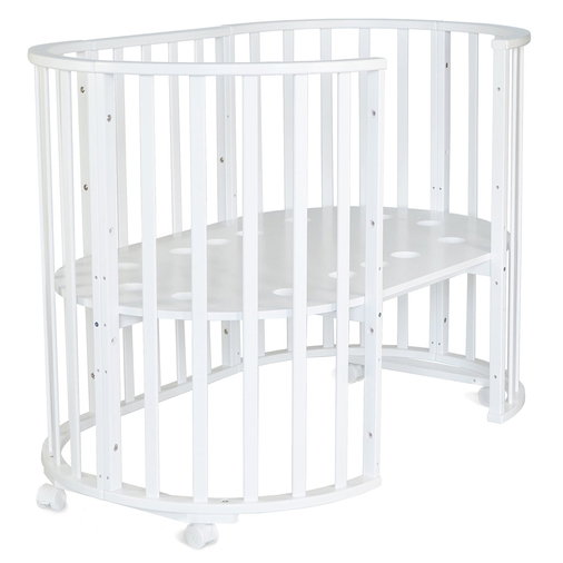 SKV Company Round & Oval 7X1 - Baby transforming crib with swing mechanism - image 5 | Labebe