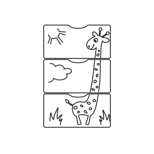 SKV Company Giraffe White - Детская кроватка-трансформер - изображение 9 | Labebe
