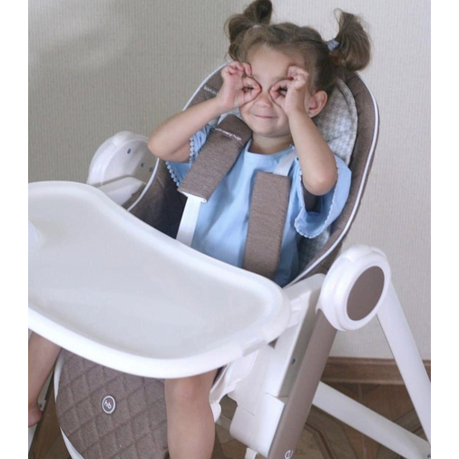 Happy Baby Berny Basic New Dark Grey - Feeding chair - image 12 | Labebe