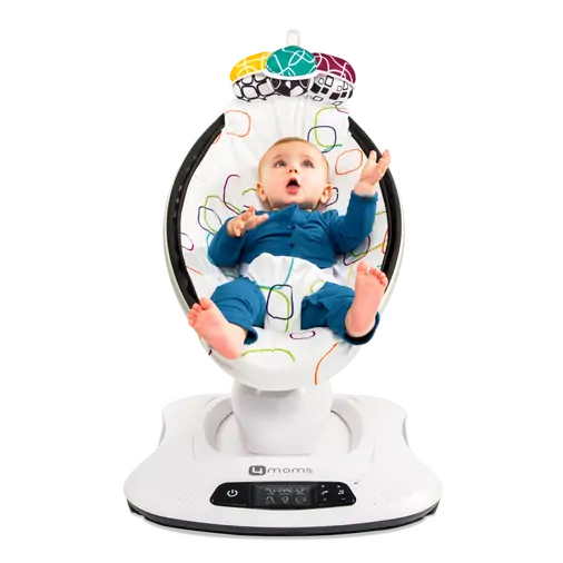 4moms mamaRoo4 infant seat Multi Plush - მუსიკალური ელექტრო საქანელა - image 2 | Labebe