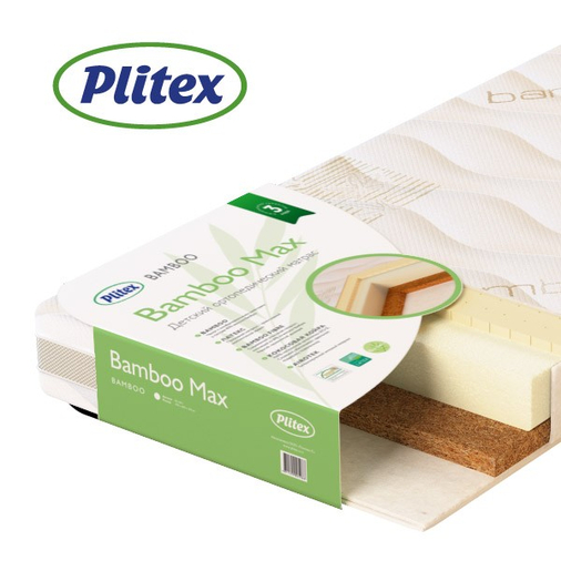 Plitex Bamboo Max - Children's orthopedic mattress - image 1 | Labebe