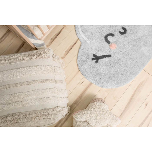 Lorena Canals Happy Cloud - Washable handmade rug - image 3 | Labebe