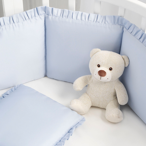 Perina Lovely Dream Blue - საბავშვო საწოლის ბამპერები - image 3 | Labebe