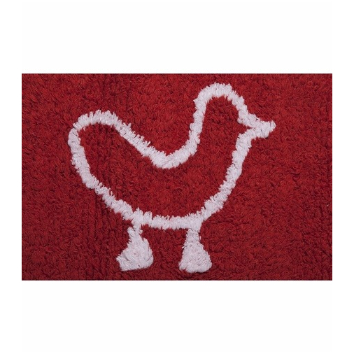 Lorena Canals Farm Red - Washable handmade rug - image 2 | Labebe