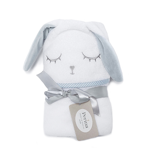 Perina Bunny Grey - Bath Towel - image 2 | Labebe