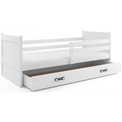 Interbeds Rico White - Teen's wooden bed - image 3 | Labebe