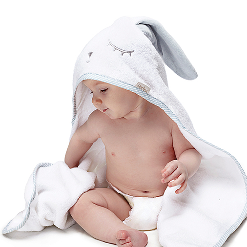Perina Bunny Grey - Bath Towel - image 5 | Labebe