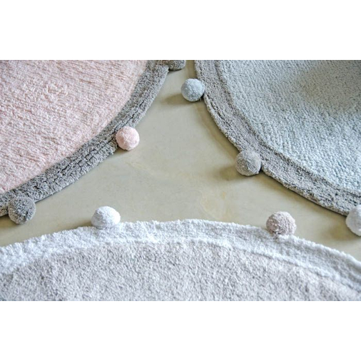 Lorena Canals Bubbly Soft Pink - Washable handmade rug - image 3 | Labebe