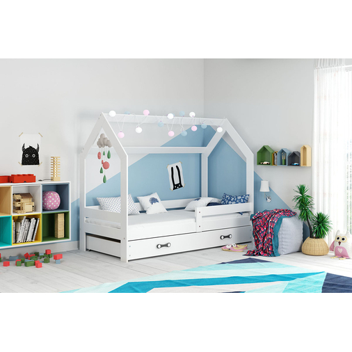 Interbeds Domek White - Teen's wooden bed - image 2 | Labebe