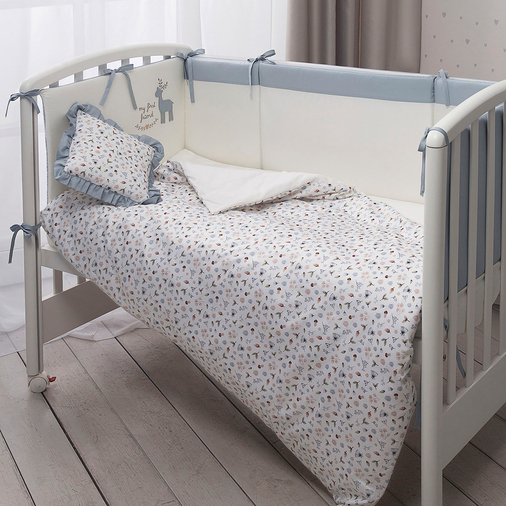 Perina Little Forest Aquamarine - Baby bedding set - image 1 | Labebe