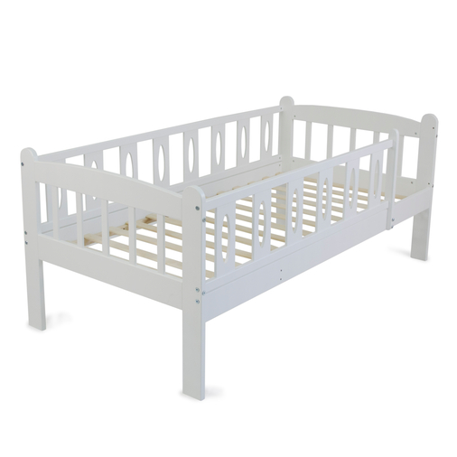 SKV Company Giovanni Dream White - Teen Wooden bed - image 4 | Labebe