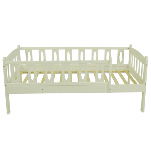 SKV Company Giovanni Dream Ivory - Teen Wooden Bed - image 2 | Labebe