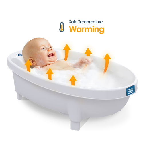Baby Patent ForeverWarm - Детская ванна с анатомической горкой и нагревательной поверхностью - изображение 3 | Labebe
